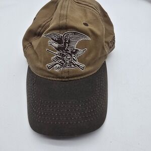 Vintage NRA Freedom Hat Brown One Size Fits All Lifetime Member Adjustable
